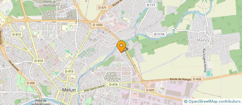 localisation de l'entreprise LIGUE VTC à MELUN