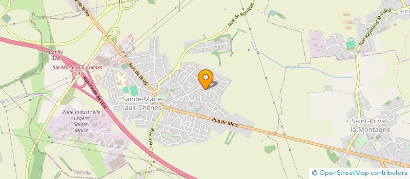 localisation de l'entreprise LIGUEL  SAINTE-MARIE-AUX-CHENES