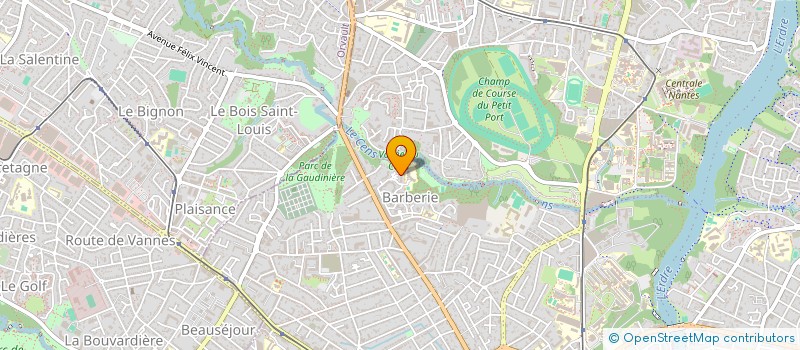 localisation de l'entreprise LIGUELIG à NANTES