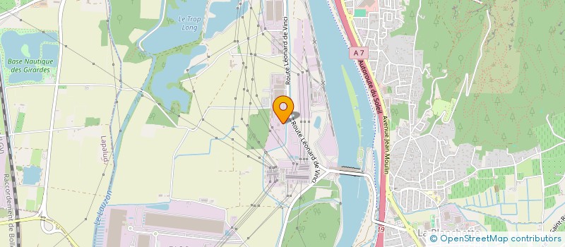 localisation de l'entreprise LIGURIE IMMOBILIER  BOLLENE