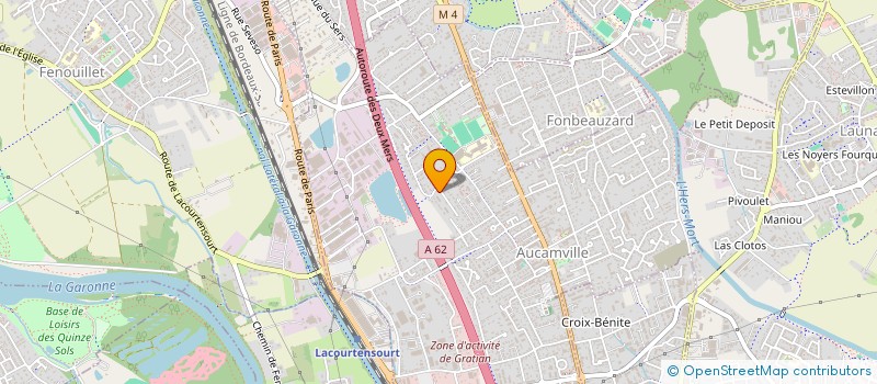 localisation de l'entreprise LIGZOCE à CASTELNAU-D'ESTRETEFONDS