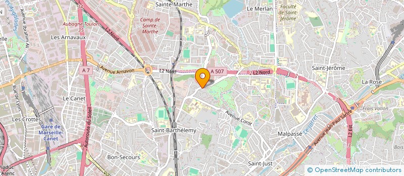 localisation de l'entreprise LIHANA à MARSEILLE