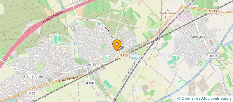 localisation de l'entreprise LIHANAE  SAINT-BRES