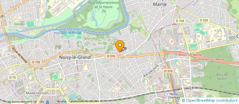 localisation de l'entreprise LIHARY  NOISY-LE-GRAND