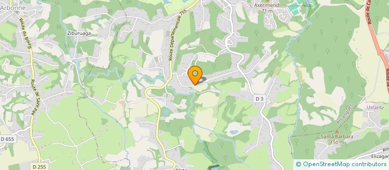 localisation de l'entreprise LIIV EVENT  ARCANGUES