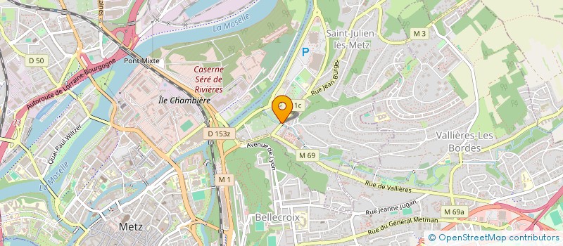 localisation de l'entreprise LIJANE à SAINT-JULIEN-LES-METZ