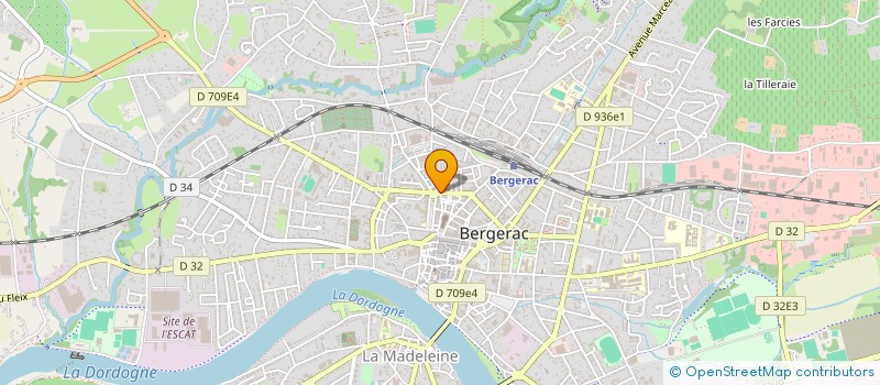 localisation de l'entreprise LIJANO à BERGERAC