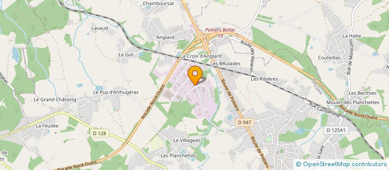 localisation de l'entreprise LIJE TECHNOLOGIES à COUZEIX