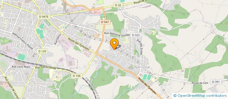 localisation de l'entreprise LIJIA  NARROSSE