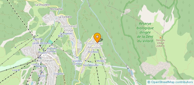 localisation de l'entreprise LIJS à COURCHEVEL