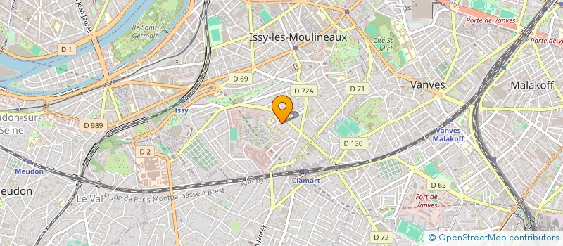 localisation de l'entreprise LIK 5 à ISSY-LES-MOULINEAUX