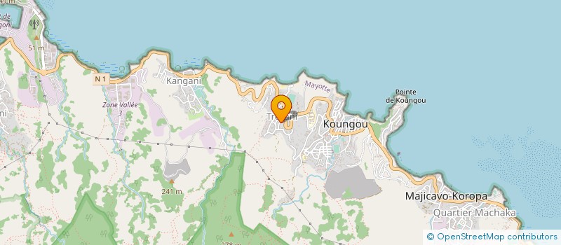 localisation de l'entreprise LIK INVEST à MAMOUDZOU