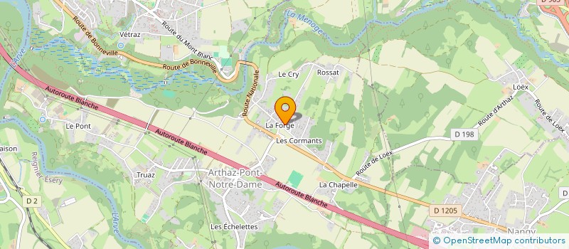 localisation de l'entreprise LIKA CAPITAL  ARTHAZ-PONT-NOTRE-DAME