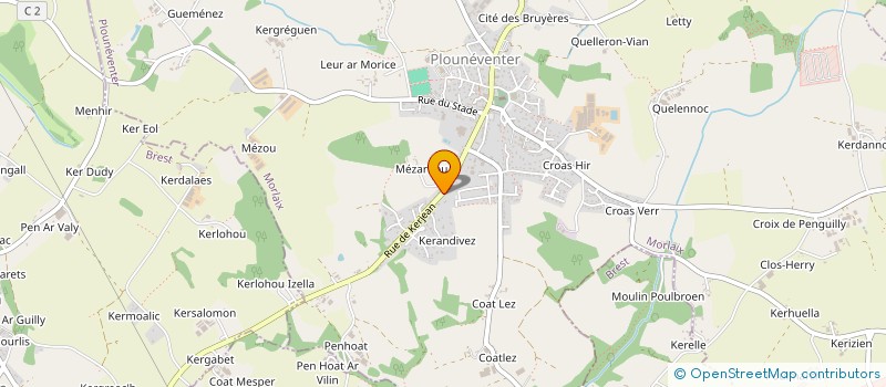 localisation de l'entreprise LIKABA-CAM à PLOUNEVENTER
