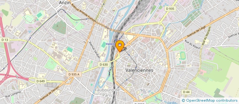 localisation de l'entreprise LIKANE à VALENCIENNES