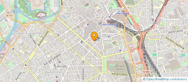 localisation de l'entreprise LIKE à LILLE