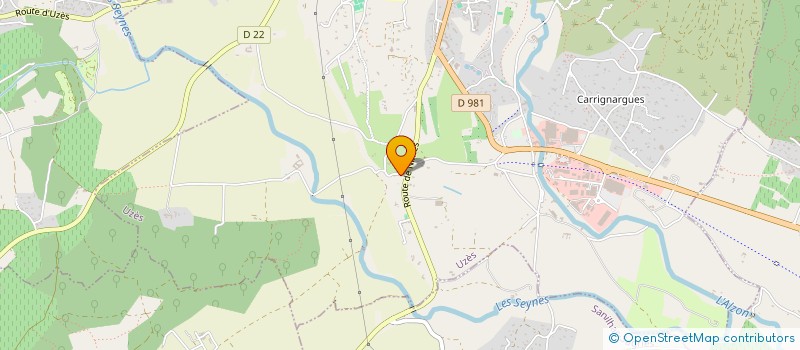 localisation de l'entreprise LIKE A BEE  UZES