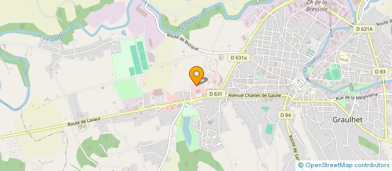 localisation de l'entreprise LIKE AT HOME  GRAULHET