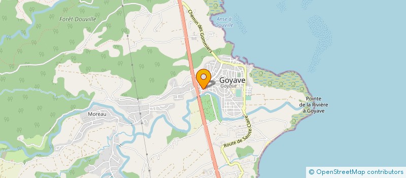 localisation de l'entreprise LIKE CONDUITE  GOYAVE