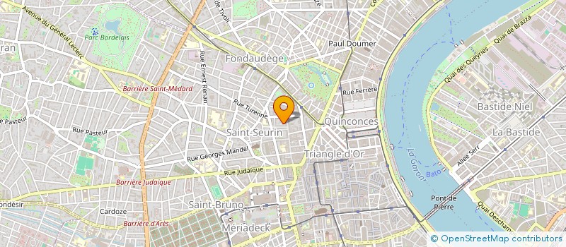 localisation de l'entreprise LIKE HOME à BORDEAUX
