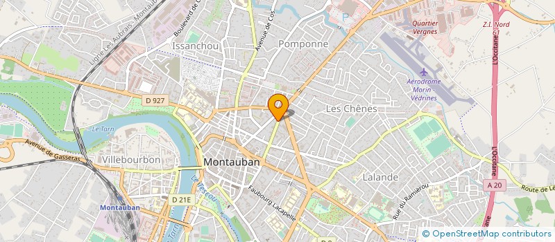 localisation de l'entreprise LIKE INTERIM 82  MONTAUBAN