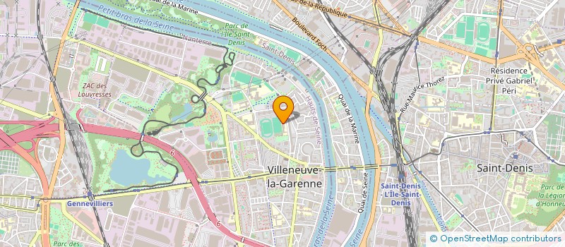 localisation de l'entreprise LIKE SECURITY PRIVEE à VILLENEUVE-LA-GARENNE