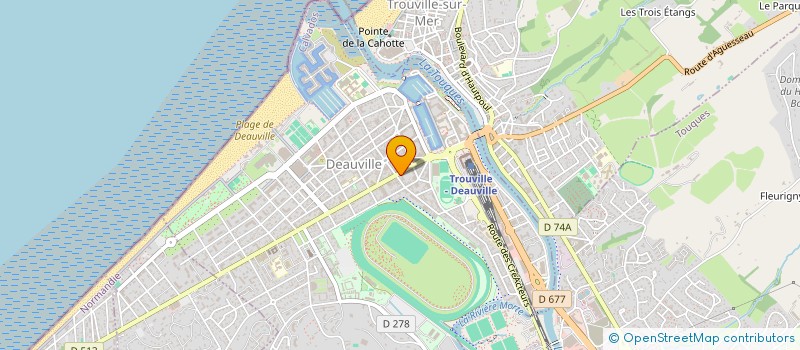 localisation de l'entreprise LIKE THE STARS  DEAUVILLE