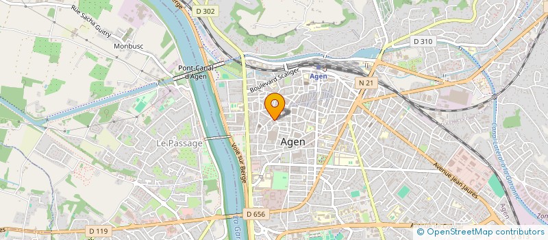 localisation de l'entreprise LIKE US  AGEN