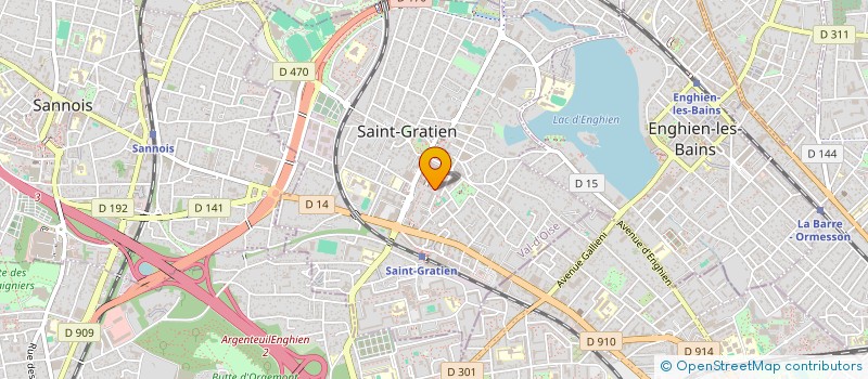 localisation de l'entreprise LIKE YOU SERVICES  SAINT-GRATIEN