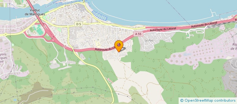 localisation de l'entreprise LIKECIG à MARTIGUES