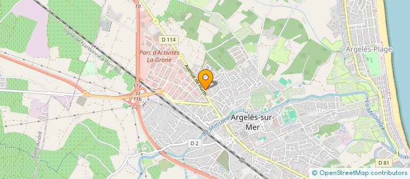 localisation de l'entreprise LIKECOJEAN  ARGELES-SUR-MER