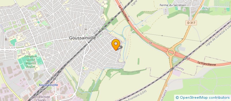 localisation de l'entreprise LIKHANA à GOUSSAINVILLE