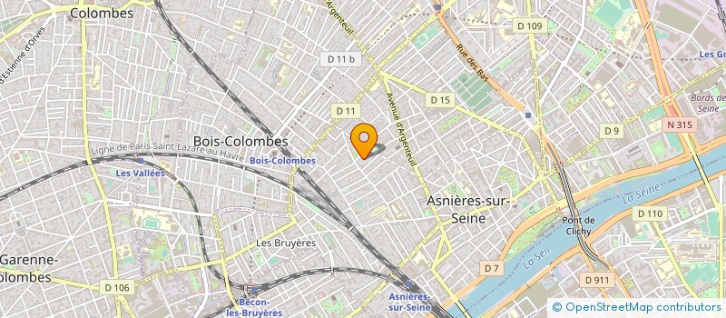 localisation de l'entreprise LIKIWI WEB AND CO à ASNIERES-SUR-SEINE