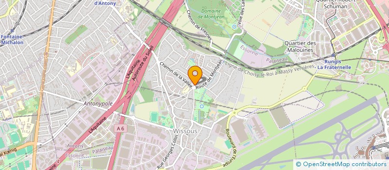 localisation de l'entreprise LIKNADISTRIB  WISSOUS