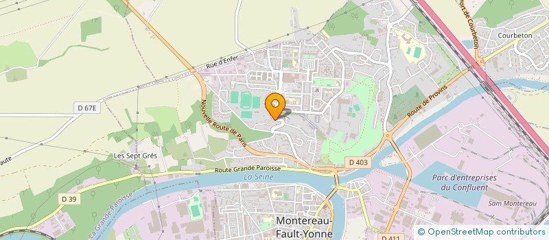 localisation de l'entreprise LIKOLO  MONTEREAU-FAULT-YONNE