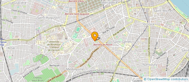 localisation de l'entreprise LIKORN à BORDEAUX