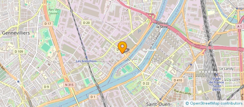 localisation de l'entreprise LIKOUK MOHAMED BARIZ MOHAMED à GENNEVILLIERS