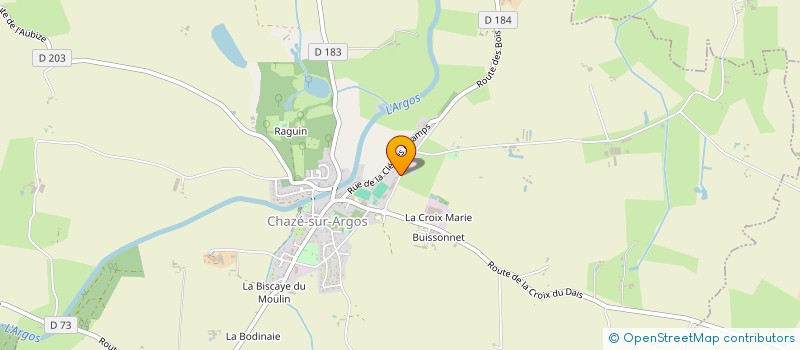 localisation de l'entreprise LIL  CHAZE-SUR-ARGOS