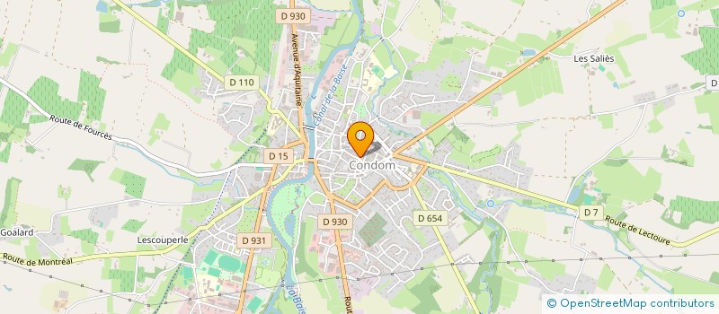 localisation de l'entreprise LIL & CO  CONDOM