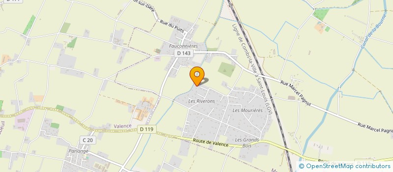 localisation de l'entreprise LIL'O  MONTELIER