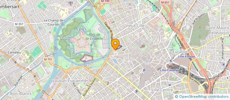 localisation de l'entreprise LIL O PAPILLONS à LILLE