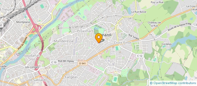 localisation de l'entreprise LIL'O'SOURIRES à PANAZOL