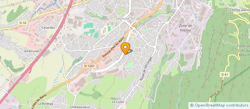 localisation de l'entreprise LIL'ZOO  EPAGNY METZ-TESSY