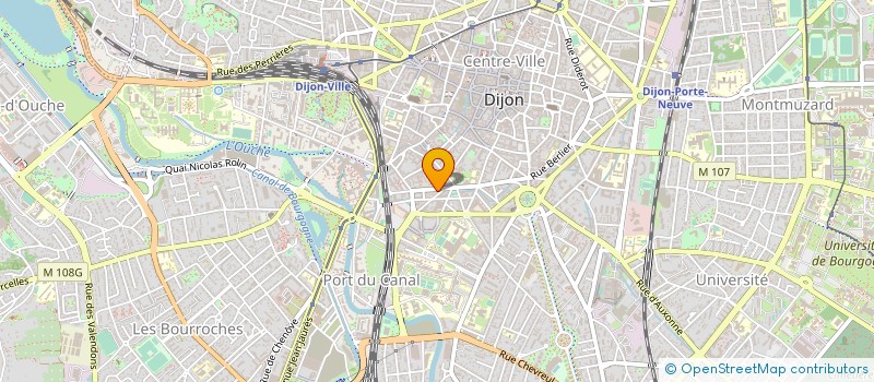 localisation de l'entreprise LILA à DIJON