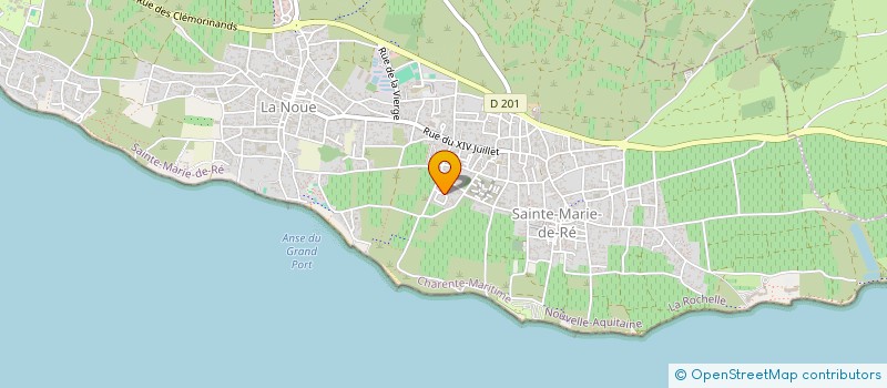 localisation de l'entreprise LILA  SAINTE-MARIE-DE-RE