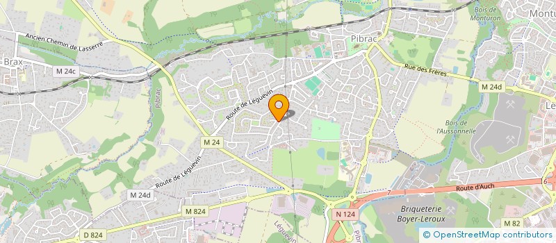 localisation de l'entreprise LILA à PIBRAC