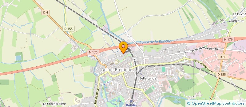 localisation de l'entreprise LILA  DOL-DE-BRETAGNE