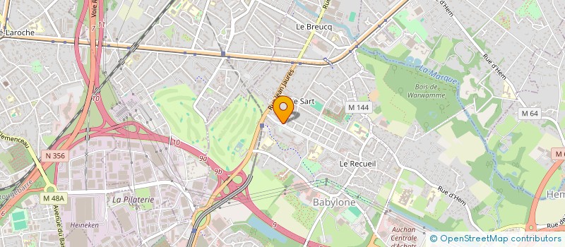 localisation de l'entreprise LILA 66  VILLENEUVE D ASCQ