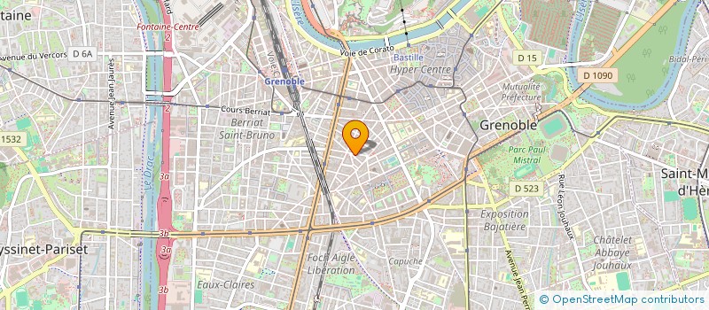 localisation de l'entreprise LILA à GRENOBLE