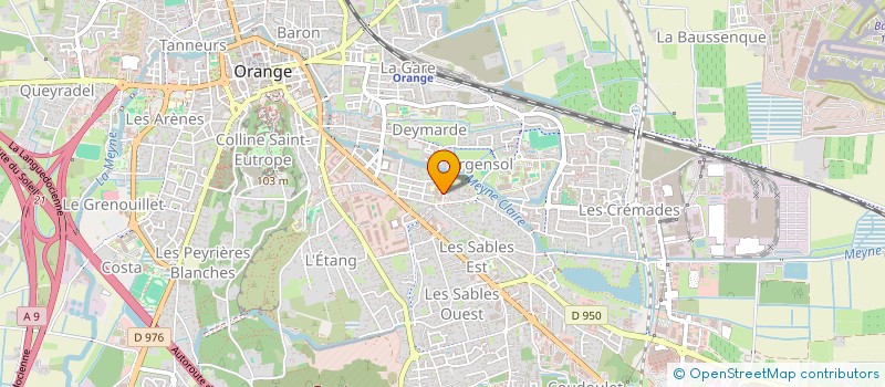 localisation de l'entreprise LILA  ORANGE